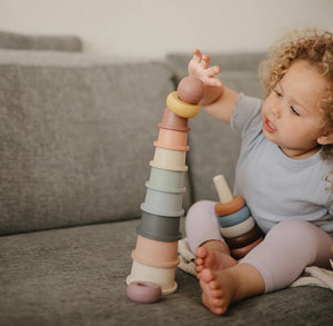 Mushie Stacking Cups - Original