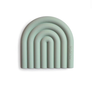 Mushie Rainbow Teether - Cambridge Blue