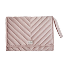 Load image into Gallery viewer, Mushie Portable Changing Mat - Blush