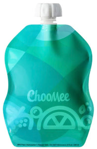 Aqua Tropical Reusable Food Pouch