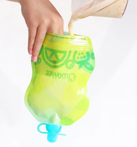 Choomee Snack’n Tropical 6pc Reusable Food Pouch