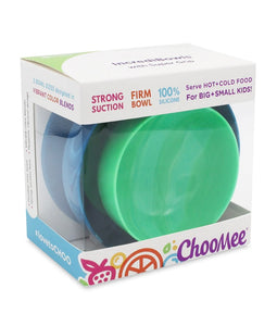 Choomee Incredibowl 2pc Green/Blue