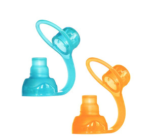 Choomee Soft Sip Topper Orange/Blue