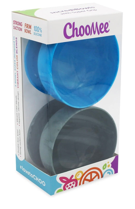 Choomee Incredibowl 2pc Blue/Black