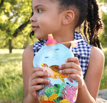 Load image into Gallery viewer, Choomee Snack’n Sealife 6pc Reuseable Food Pouch