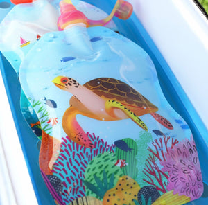 Choomee Snack’n Sealife 6pc Reuseable Food Pouch
