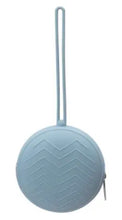 Load image into Gallery viewer, Silicone Pacifier Pouch Blue