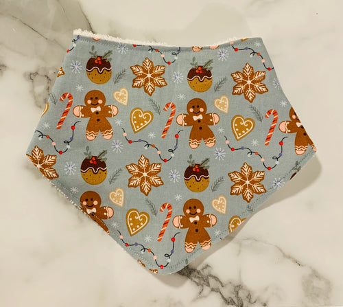 Christmas Gingerbread Bib