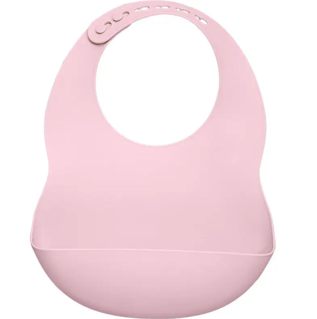 Silicone Bib Pink